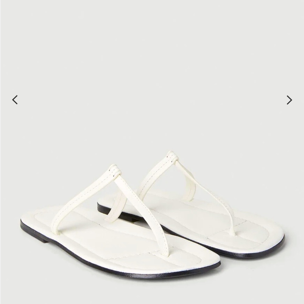 TOTEME 'T-STRAP' THONG MULES size 41